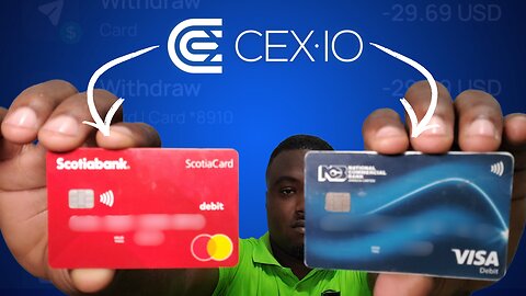 Widthdraw Crypto for CEX.io with NCB vs Scotia Bank