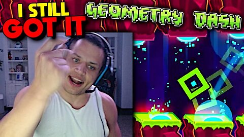 Tyler1 The GOAT Plays Geometry Dash [Tyler1 vs Erobb221 Variety Training]