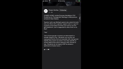 Project Veritas: safe spaces schools trangender