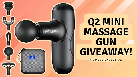 Q2 Mini Massage Gun Giveaway!!