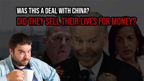 Were their lives betrayed for money from China?