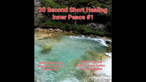 20 Second Short Healing Inner Peace | Meditation Music | Angel Guides | #1 #Meditation #shorts