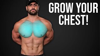 CRAZY Home Chest Workout For Growth! (best routine with no bench)