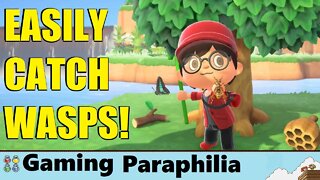 HOW TO: Flawlessly Catch WASPS in Animal Crossing New Horizons | Gaming Paraphilia