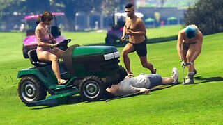 GTA V - RANDOM & FUNNY MOMENTS 71 (Golf Day, NPC Insults!)