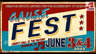 CAUSE FEST 2023 - Matt Presti - Freedom & Consciousness