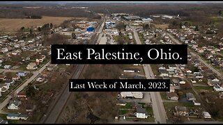 East Palestine, Ohio: Drone footage and commentary by Josiah Richwine.