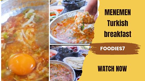 Menemen Turkish breakfast