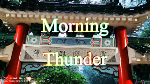 4K UHD Morning Thunder - The Sights and Sounds of Hong Kong (#sns4K, #snsASMR, #snsUHD)