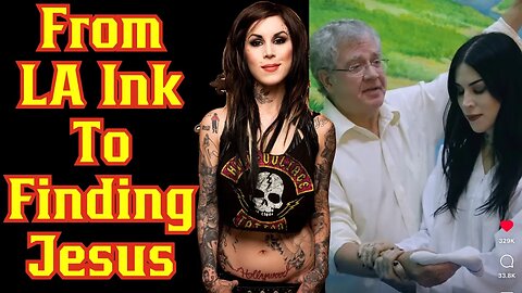 "Kat Von D" Chooses The LIGHT! Famous LA Tattoo Artists Gets Baptized on Latest IG Vid