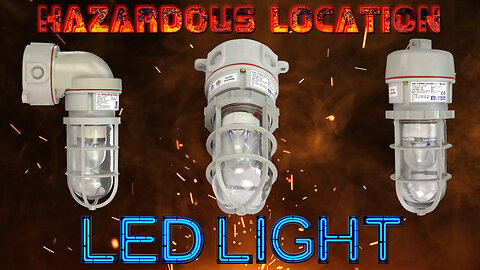 Hazardous Area LED Strobe Light - Chemical/Corrosion Resistant