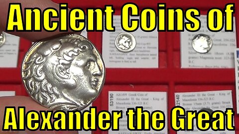 ALEXANDER III the GREAT Ancient Greek Coins COLLECTING GUIDE in Gold Silver & Bronze #trustedcoins
