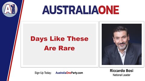 AustraliaOne Party - Days Like These Are Rare