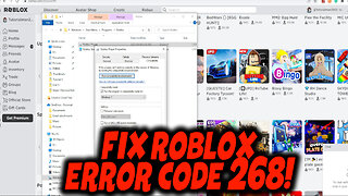 How to Fix Roblox Error Code 268