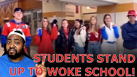 BASED Students REJECT WOKE High School BANNING 'America Day' By Showing Up To School LIKE THIS!