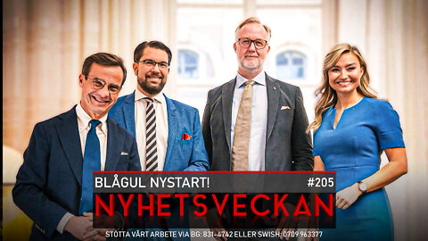 Nyhetsveckan 205 - Blågul nystart!, galenskap i Stockholm, erkännandet