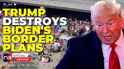 Trump Rips Biden’s Border Order As Biden-Harris Claim Project 2025 Plan To Jail Opponents