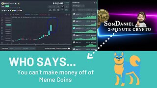 How to Make Money in Crypto with MEME COINS? (Can it be done?)