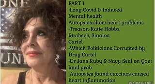 2/26/23 PART 1 Long Covid & Mental Health*Katie Hobbs Bribes from Sinaloa Cartels Controlled by CIA & Election fraud*Train Chemicals is a False Flag for a Land Grab!