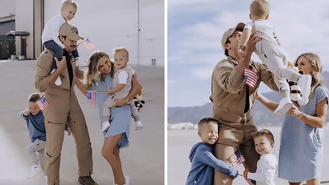 The sweetest homecoming after months of deployment