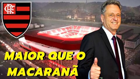 NOVO ESTÁDIO DO FLAMENGO! PROJETO MAIOR QUE O MARACANÃ AVALIAÇÃO DO TERRENO