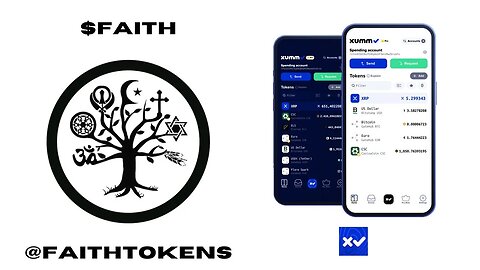 $FAITH Token Airdrop. Add The Trustline To Your XUMM Wallet