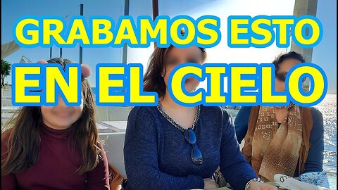 OBJETOS O NAVES VISTOS MIENTRAS GRABAMOS UN VÍDEO CON MI TELÉFONO