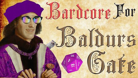 Bardcore For Baldurs Gate (Medieval Parody / Bardcore Covers) Modern Music but turned medieval
