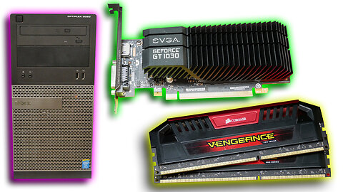How To Install RAM & Nvidia GPU into Dell Optiplex 3020