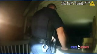 Knox County Deputy Shoots His Ponytail Partner Cop - Spraying & Praying