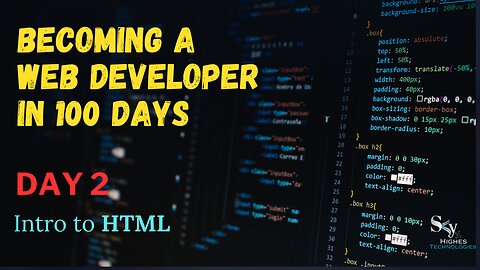 Learn HTML | What is HTML | Heading and Paragraph in HTML | Day - 2 | 100 days of web development