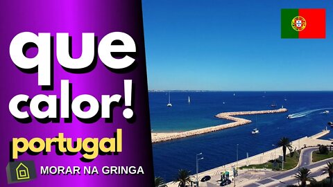 PRAIA DE LAGOS NO ALGARVE EM PORTUGAL