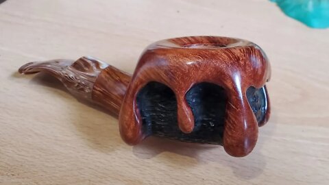 LCS Briars pipe 612 Bent drip-wax author
