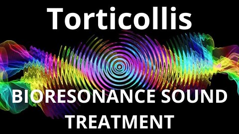 Torticollis_Resonance therapy session_BIORESONANCE SOUND THERAPY