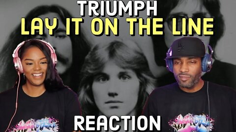 Triumph "Lay It On The Line" Reaction | Asia and BJ