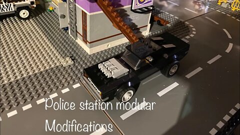Lego Police Station Modular Modified - TWBricksters - Ep 040