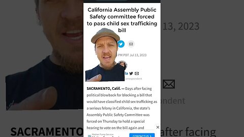 Democrats Protecting Pedophiles in California...#shorts