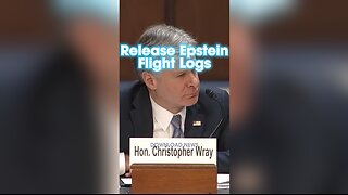 Marsha Blackburn Asks FBI Director When The Epstein Flight Logs Will Be Released - 12/5/23