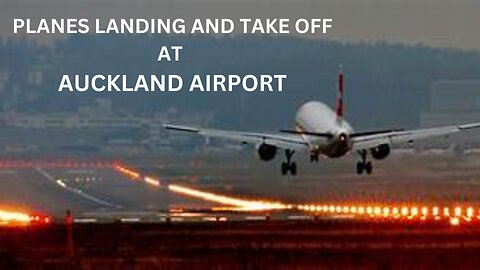 Planes Landing At Auckland AirPort