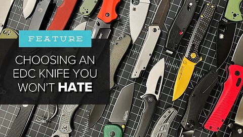 Choosing an EDC Knife You Won't HATE - Cheap Ones - Expensive Ones - Crazy Ones! (+GIVEAWAY)