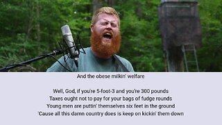 Degenerate Conservative Sings Fat Shaming & Classist Song, The Fall Of YouTube's Revolutionary Left