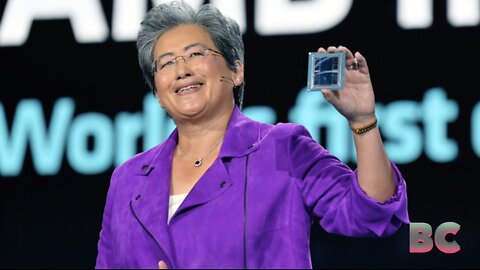 AMD stock spikes after company launches AI chip to rival Nvidia