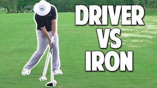 The Difference | Driver Swing VS Iron Swing