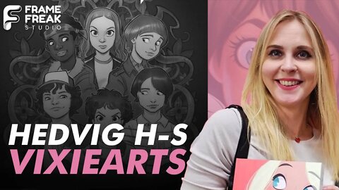 INTERVIEW W/ HEDVIG H-S (VixieArts) - Concept Artist & Comic Artist - The Creative Hustlers Show #79
