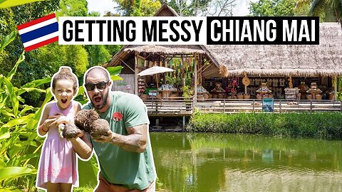 CHIANG MAI keeps SURPRISING us! | Getting MESSY with Elephant POO in Thailand!