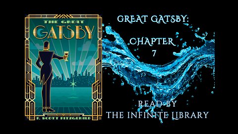 Chapter 7 of The Great Gatsby (1925) By F. Scott Fitzgerald | Ft. Pouring Rain