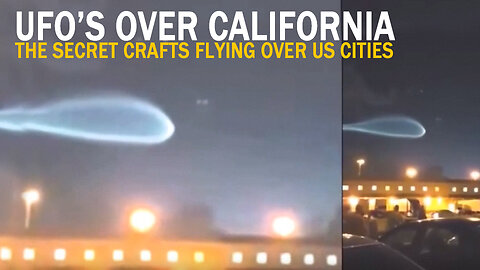 Caught on Tape 2023, UFO 2023, Giant Craft Scares California Residents Lights up the Sky
