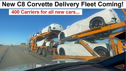 GM Buys Delivery Fleet for C8 Corvettes & ALL New Vehicles