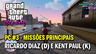 GTA Vice City The Definitive Edition (PC) - #3 MISSÕES PRINCIPAIS - Ricardo Diaz (D) e Kent Paul (K)