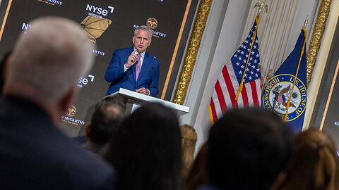 Speaker McCarthy's Speech at the NYSE about a Responsible Debt Ceiling Increase